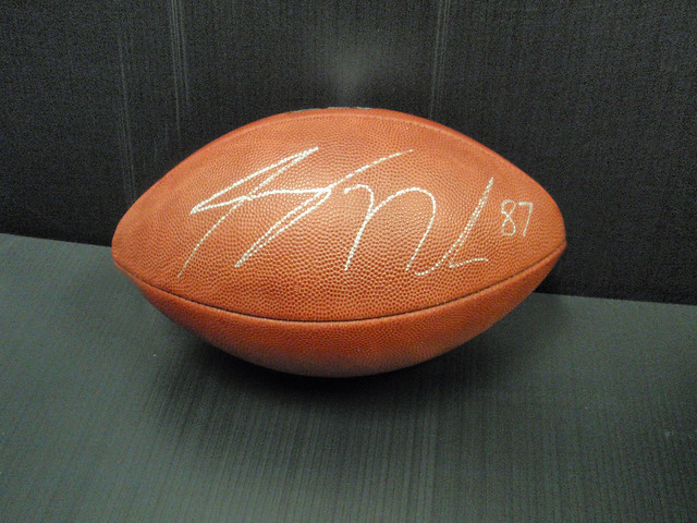 WIXX is going to auction off a football autographed by JORDY NELSON tomorrow at 7AM the proceeds of which will go to the Make-A-Wish Foundation!