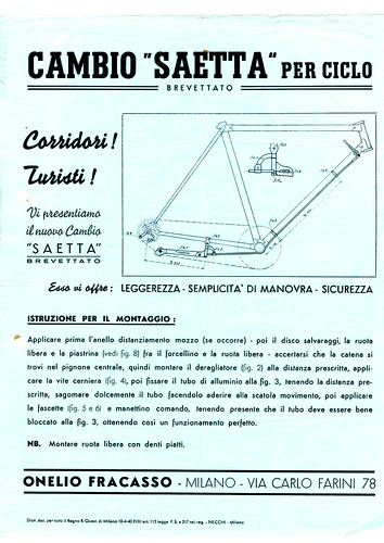Cambio Saetta - 1940 by ruote di carta
