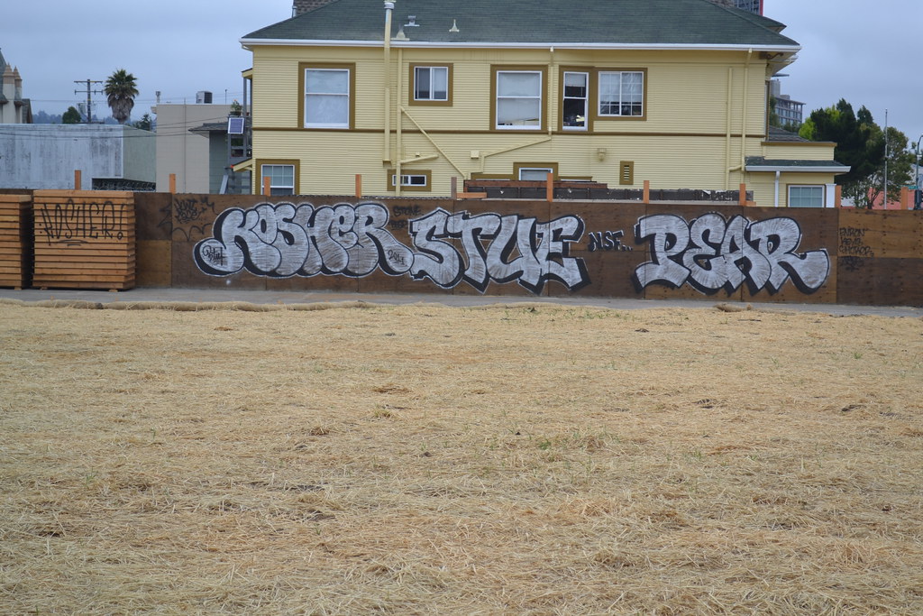 KOSHER, STUE, PEAR, NSF, Graffiti, Street Art, Oakland, 