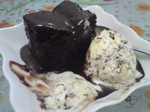 brownie+ice-cream