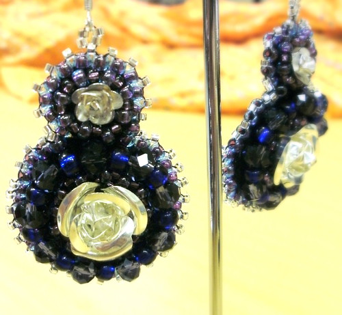 Evening earrings for Rachel Butler
