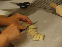 Home Made Palmier - Cutting