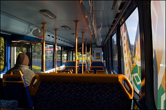 Inside a Waka Pacific bus