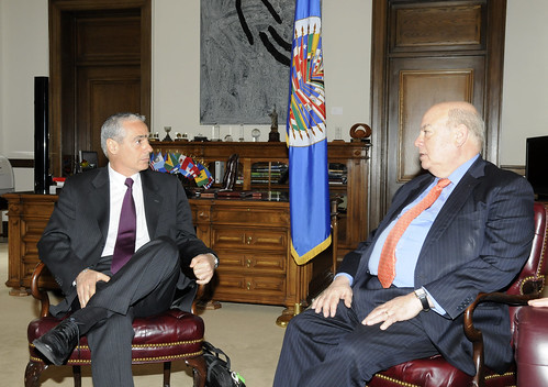 Secretario General de la OEA recibió a juez federal argentino
