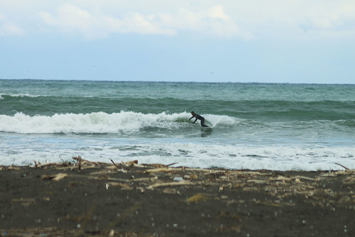 Surfing in Hokkaido