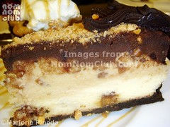 Starbucks Triple Decker Cheesecake with Snickers 