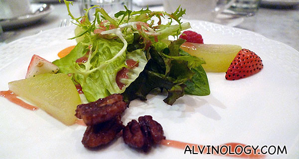 The salad - 凉拌园蔬 蜜冻梨