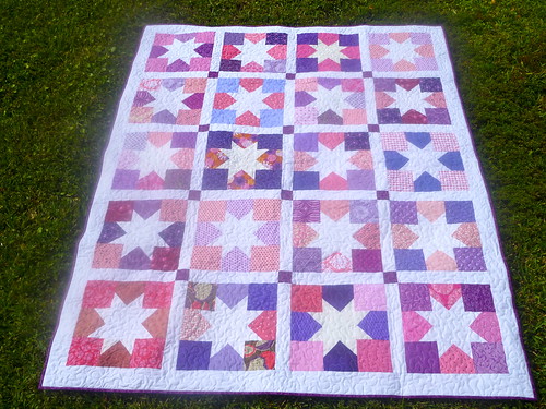 P1010665Quilting for Kids Charming Stars Quilt