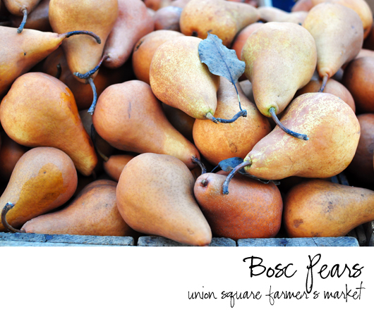 Bosc Pears
