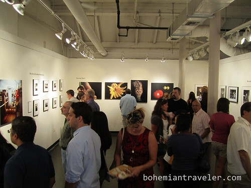 a First Friday gallery