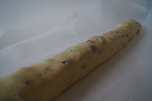 freezing cookie dough - wrapping up