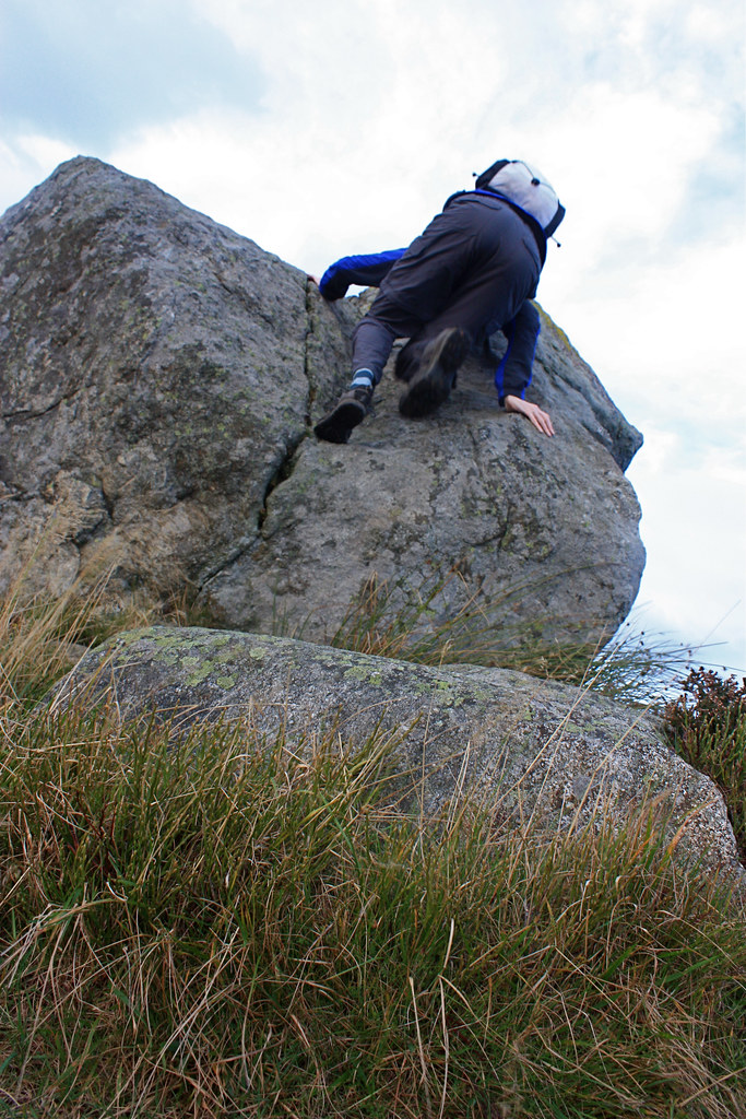 Scolty Hill bouldering