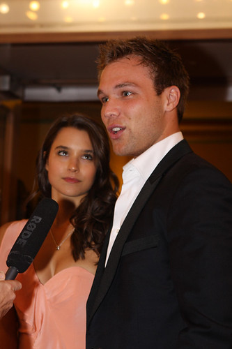 Rhiannon Fish and Lincoln Lewis