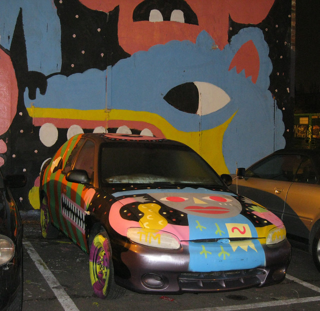 Neo Cosmo show car & wall 