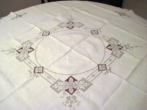 Madeira Cutwork Tablecloth
