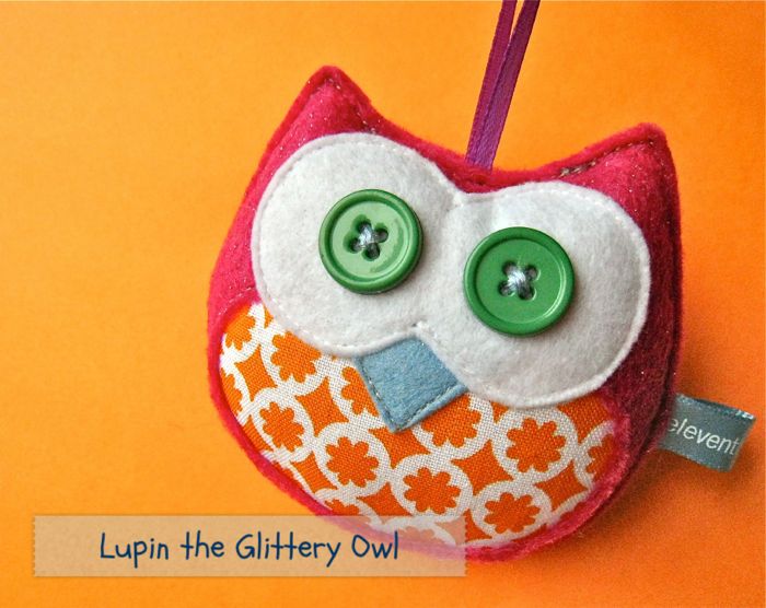  Lupin the Glittery Owl