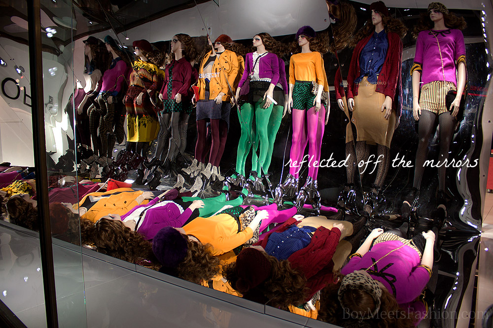Window dressing: TOPSHOP, Oxford Circus (Sept 2011)