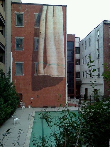 Worcester towel mural