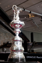 Trophy of America's Cup, Moscone West, Oracl OpenWorld 2011