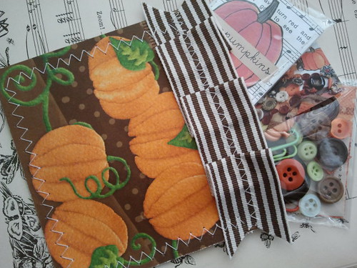 Pumpkin Paper Pocket