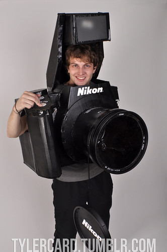 Fully Functional Nikon Camera Costume