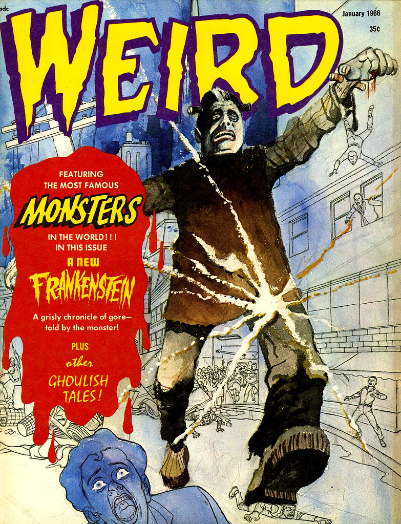 Weird Vol. 01 #10 (Eerie Publications, 1966) 