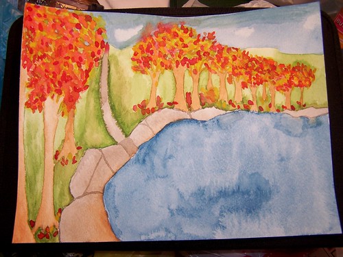 Fall Watercolor