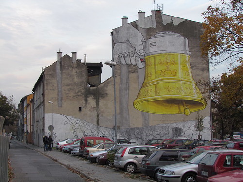Mural by Blu in Krakow