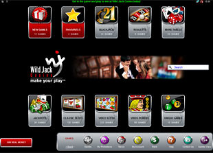 Wild Jack Casino Lobby