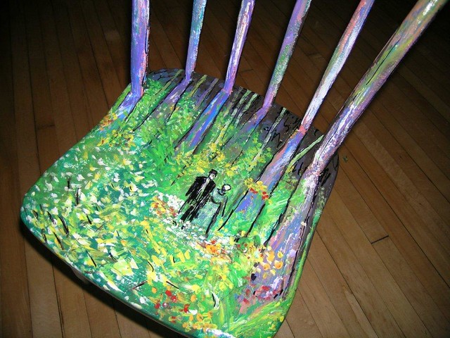 Chair--VANGOGH,UndergrowthwithTwoFigures007