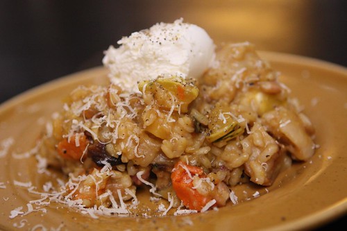 Root Vegetable Risotto with Ricotta and Sage