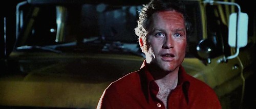 Roy Neary (Richard Dreyfuss) after his first encounter