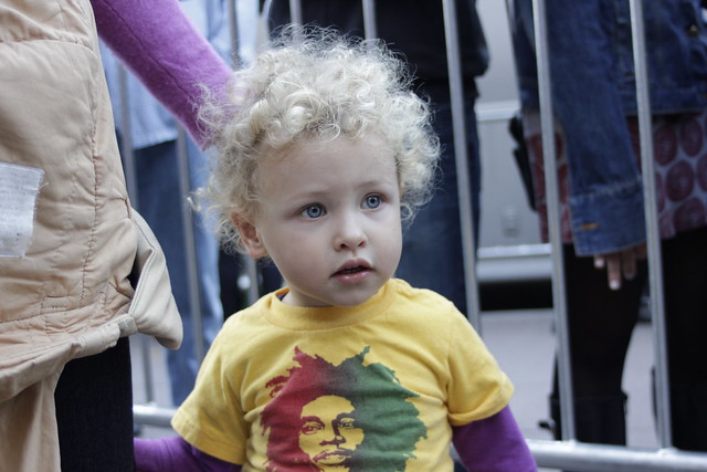 Child at Occupy Wall Street