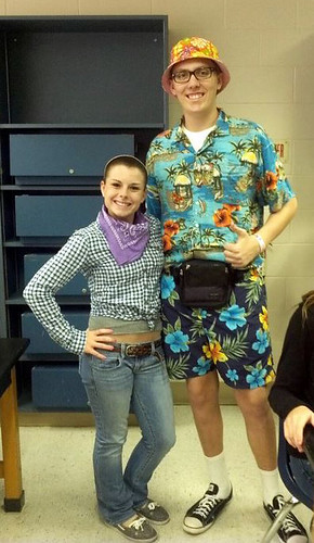 Brian with Lexi on Tourist Day