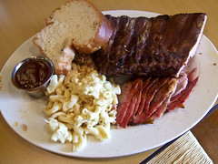 Stockyard Bar-B-Q - 2 meat plate