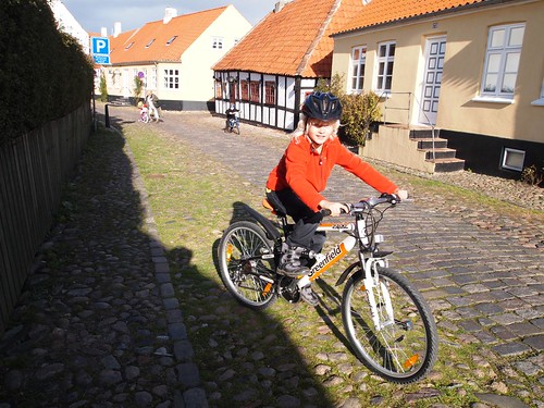 Cykler for første gang i Ebekltoft