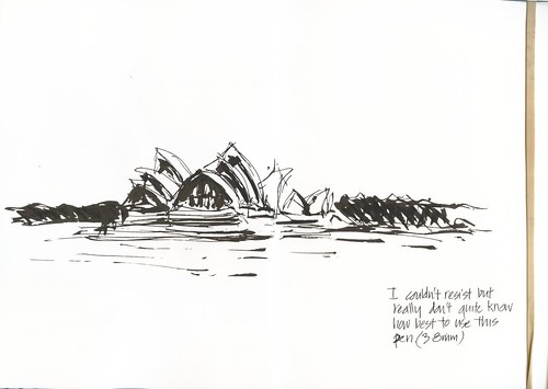 111928 I ended up drawing the Opera House anyway!