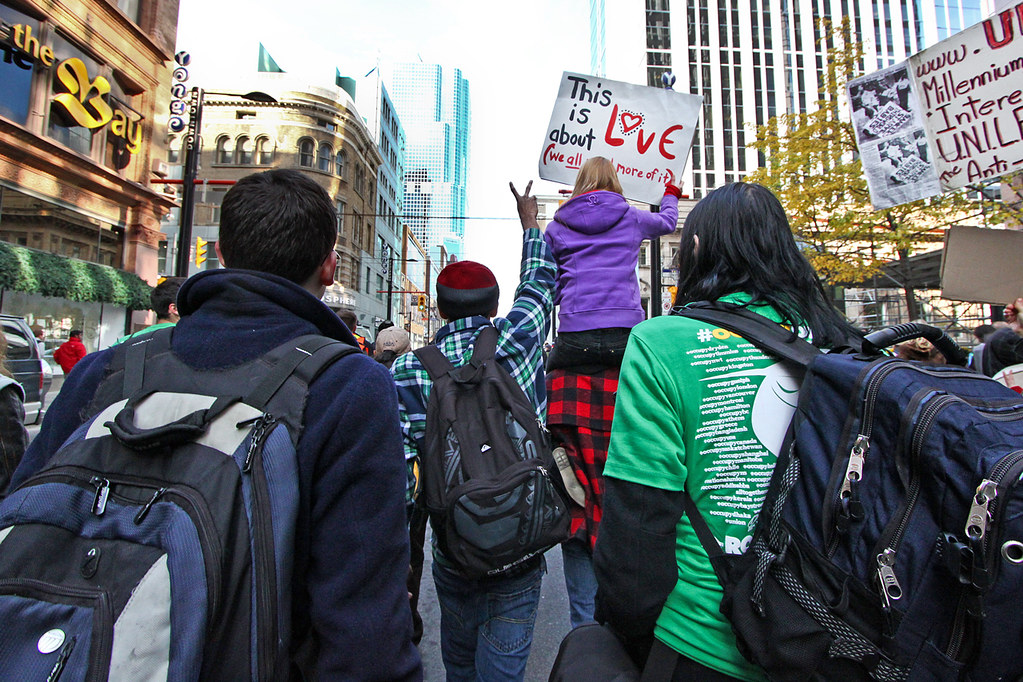Occupy Toronto: Global Call for the Robin Hood Tax March (October 29, 2011)