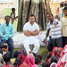 Rahul Gandhi in village chaupal, Sant Ravidas Nagar (27)