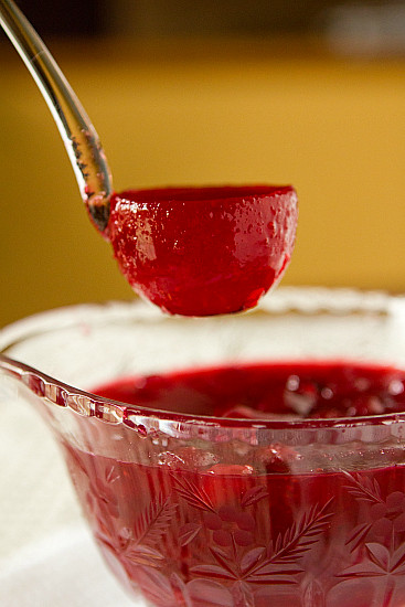 No more canned cranberry sauce!
