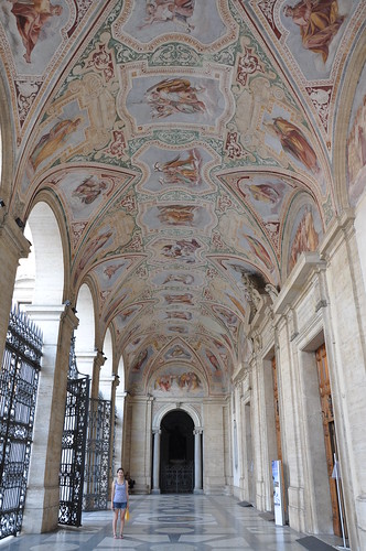 The entryway to the Basilica di San Giovanni in Laterno