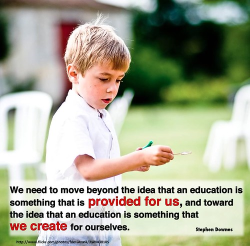 education is something we create