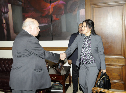Secretario General de la OEA recibió a la Primera Dama de Suriname