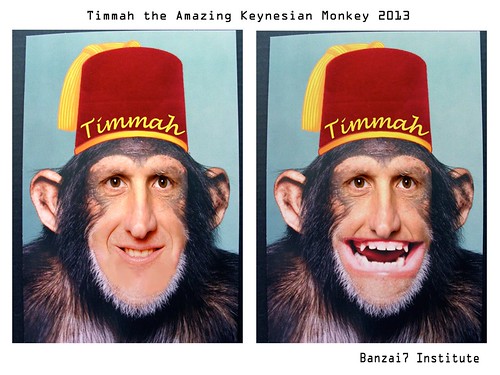 TIMMAH THE AMAZING KEYNESIAN MONKEY by Colonel Flick