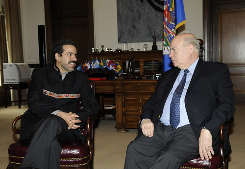 Secretario General de la OEA recibió al Vicecanciller de Bolivia