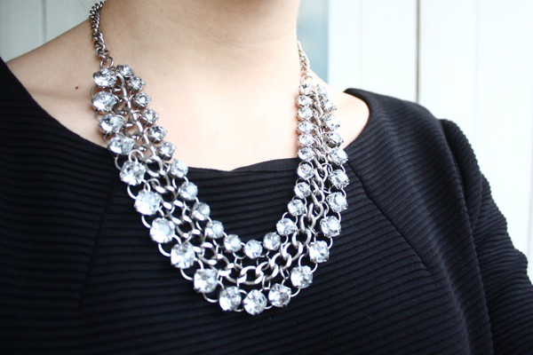 forever 21 crystal necklace