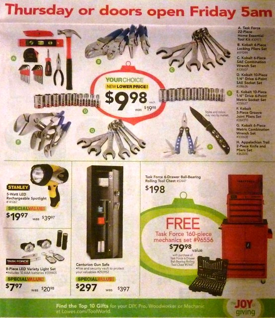 Lowes BLACK FRIDAY 2011 Ad Scan - Page 6