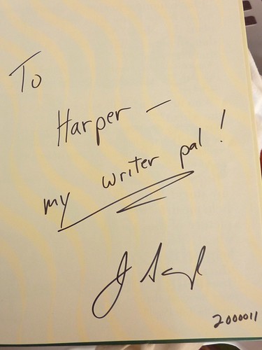 Harper's Signed Book