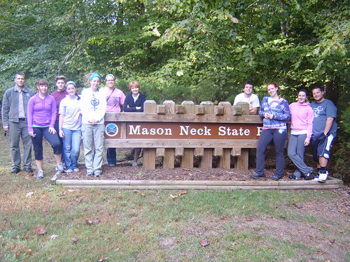 Eastern Kentucky University Volunteers at Mason Neck State Park