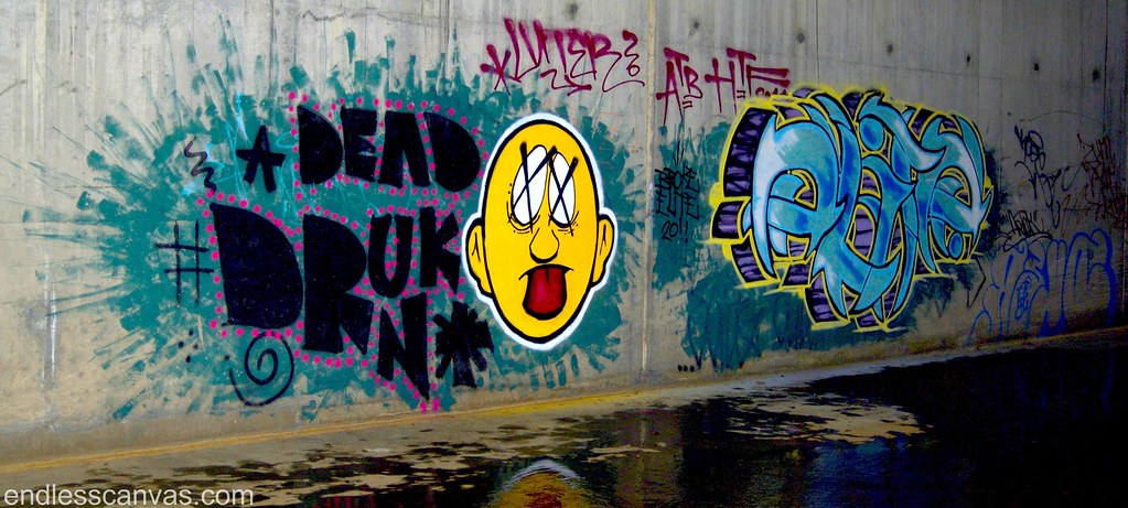 BROKE, ELITE, Graffiti, The Yard, East Bay, PTV, Punks Thugs and Vandals,